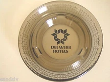 Vintage 1970's Del Web Hotels Ashtray New Condition Never Used Original Owner