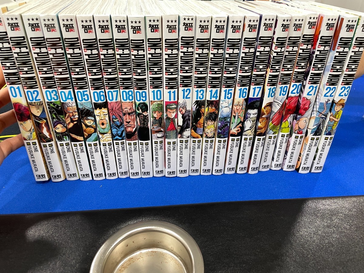 One-punch Man Vol. 1-23 Korean Version | eBay