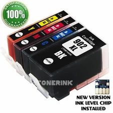 4pk Ink Cartridge for HP 902XL Officejet Pro 6950 6954 6960 6968 6970 6974 6979