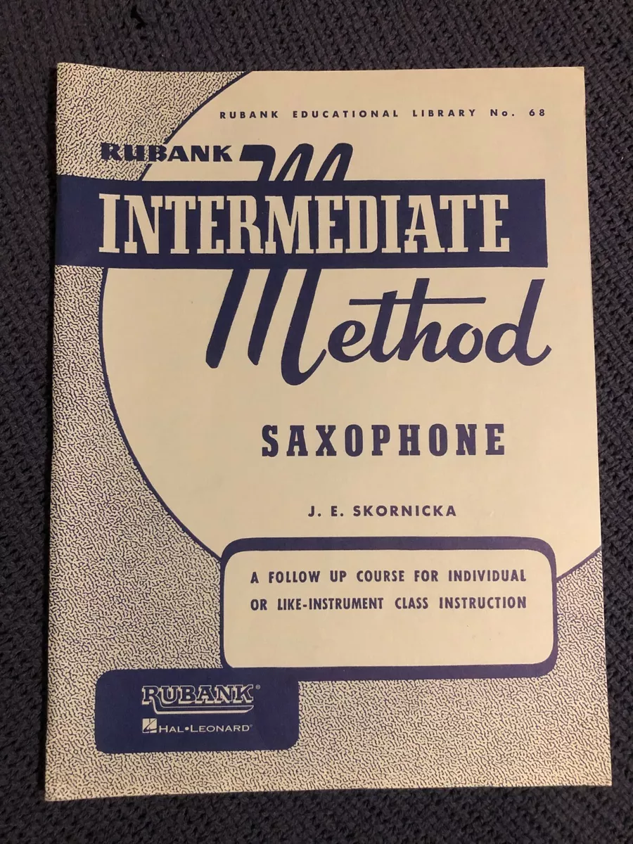 Rubank intermediate 2024 method saxophone