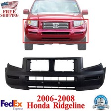 Front Bumper Cover Primed With Molding Holes For 2006-2008 Honda Ridgeline