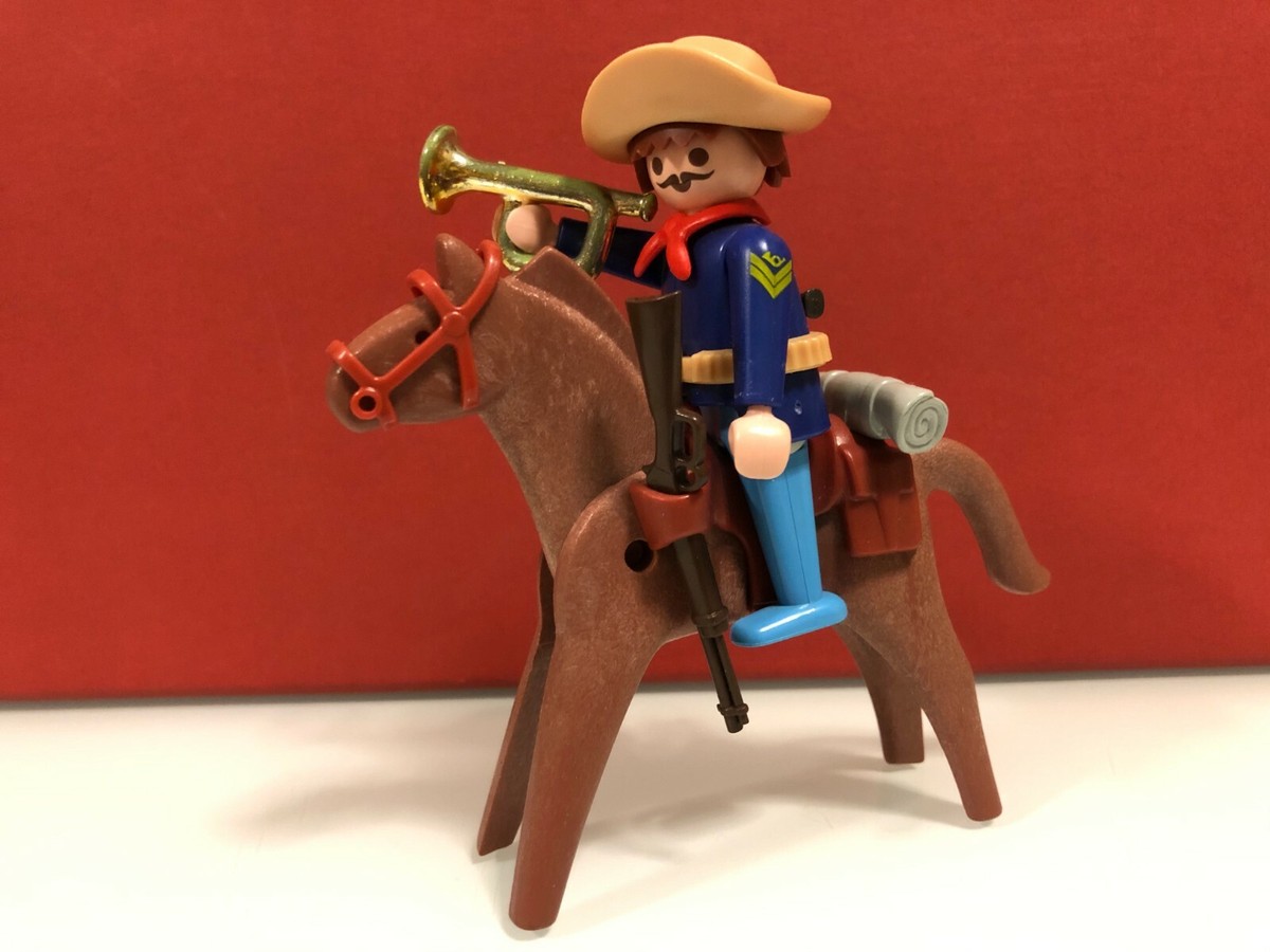 Playmobil Western sargento corneta caballería nordista guerras