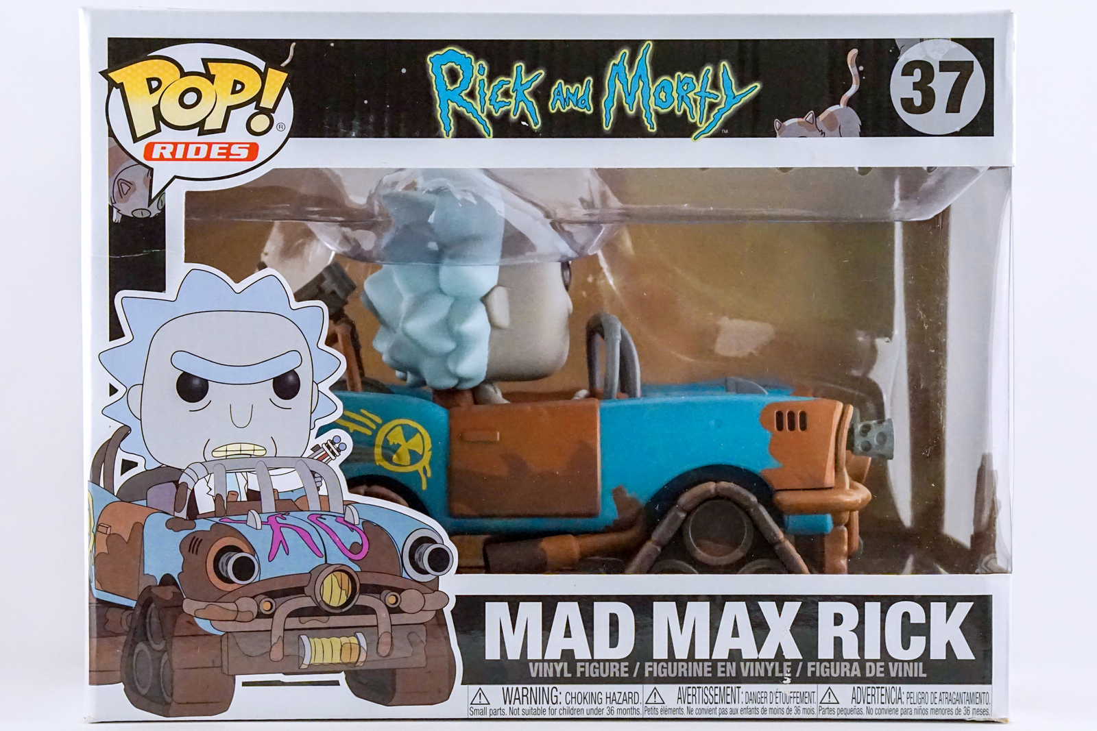 En Oferta 2018 Funko Pop Rides 37 Rick And Morty Mad Max Rick Sánchez Figura De Vinilo