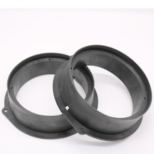 2 Speaker Adapters 8" to 6.5" Installation Bracket For Audi B8/B8.5 Rear Door