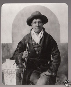 CALAMITY JANE (Martha Jane Cannary) Wild West Gunfighter Photo TRADING ...