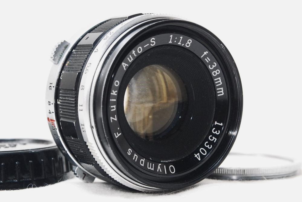 【美品】OLYMPUS F.Zuiko Auto-S 38mm f1.8 Olympus 38mm f1.8 F.Zuiko Auto-S - Lens – Kamerastore