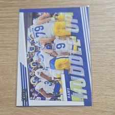 Panini 2022 Score Huddle Up Los Angeles Rams NFL Football Card #HU-LA