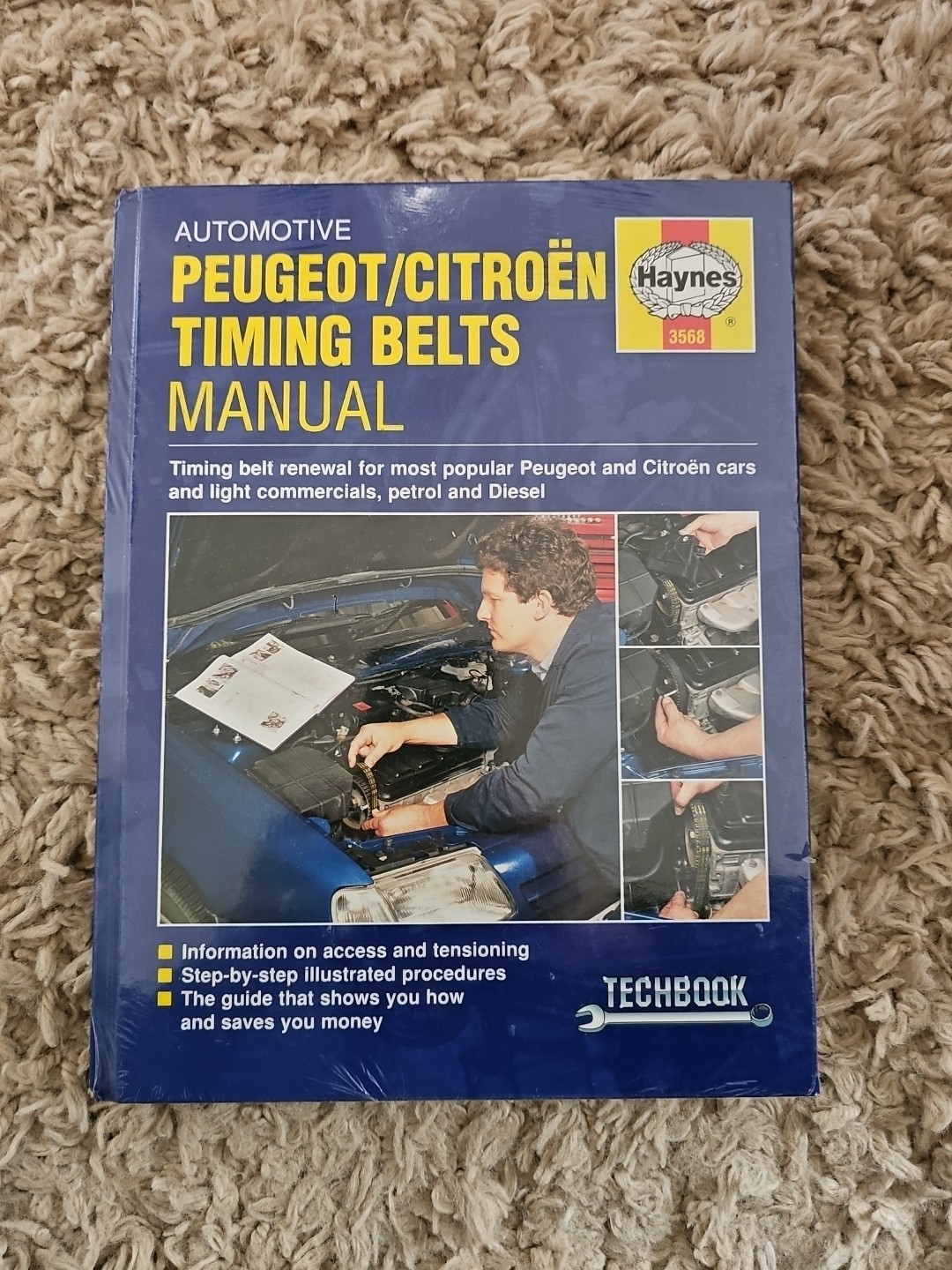 PEUGEOT & CITROEN TIMING BELTS HAYNES MANUAL PETROL & DIESEL MODELS BOOK Mancave