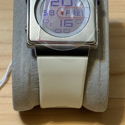 Casio Futurist LA-2001-7A Digital Watch 2999 Mod LCD Display 2001