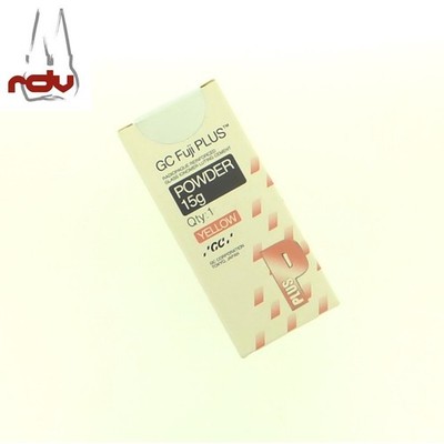 GC Fuji PLUS Pulver Yellow 000219 radiopak 07/2027
