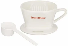 bonmac dripper white [1-2 cups] CD-1W # 813003 Free Ship w/Tracking# New Japan