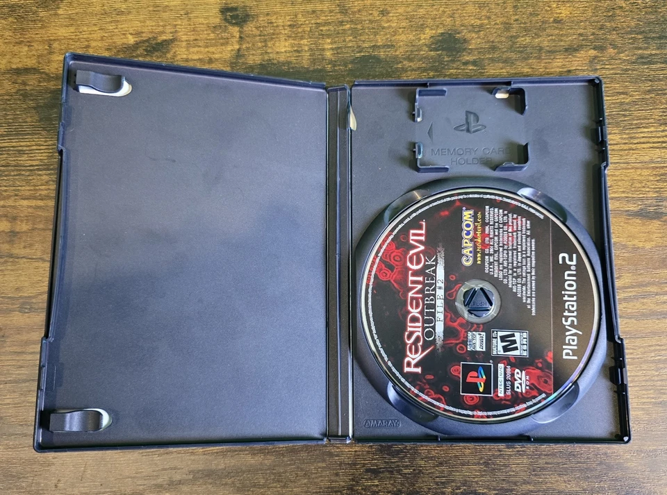 Resident Evil: Outbreak -- File #2 (Sony PlayStation 2, 2005) PS2 - Image 4 of 4