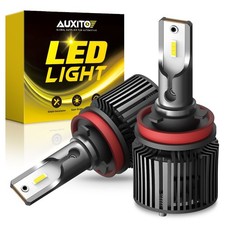 2X AUXITO Car H11 LED Headlight Bulbs Low Beam Kit 6000K White X1 SERIES EXC