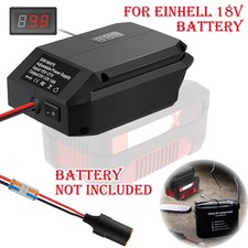 Cordless Leaf Blower for Einhell 18V battery 3 Variable Speeds for Garden New