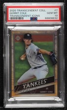 2020 Topps Transcendent Collection 30/95 Gerrit Cole #7 PSA 10 GEM MT 8k3