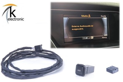 AUDI Q5 8R AUX-IN Anschluss | Nachrüstpaket MMI3G|3G+