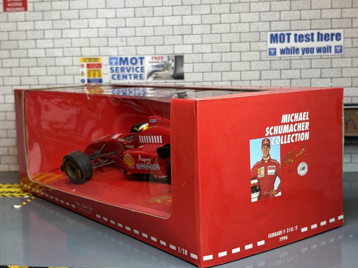 1:18 *BOXED MINICHAMPS F1 Formula 1 FERRARI F310/2 Michael
