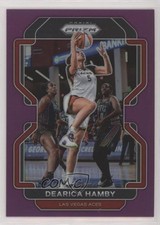 2022 Panini Prizm WNBA Purple Prizm 11/99 Dearica Hamby #15 2qw