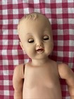 EFFANBEE CUDDLES VINTAGE DOLL 24 Inches Sleepy Eyes , 2 Teeth , Arm Detached — photo 5