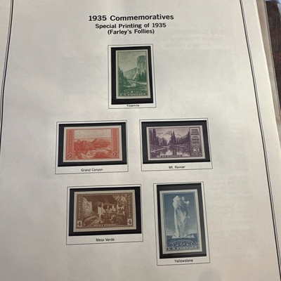 #ad 1935 FARLEY#x27;s Follies Protest Stamps 13 Stamps MNH $8.99