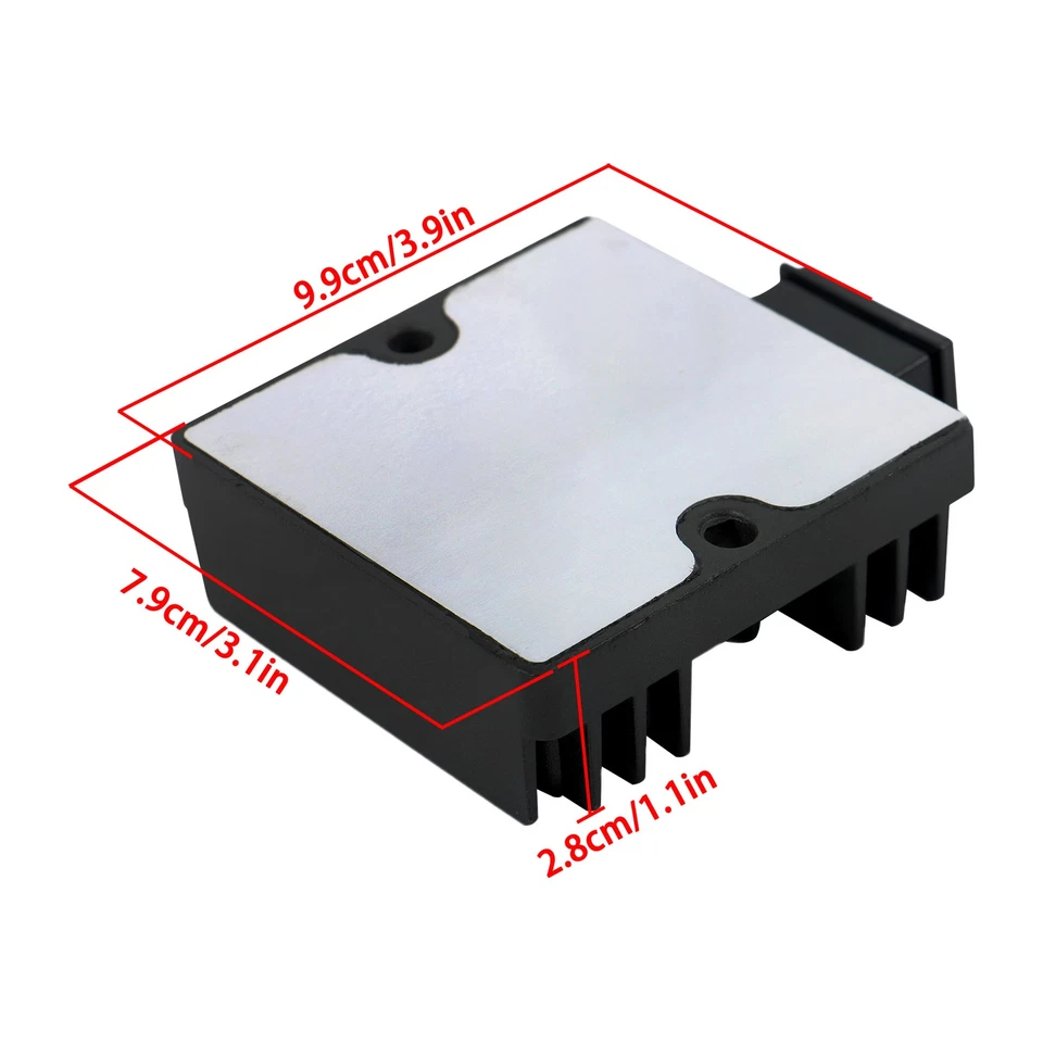 Regulador rectificador de voltaje para Honda CBR125R 11-19 CBR250R 11-15 CBR300R CB300F Foto 2 de 4