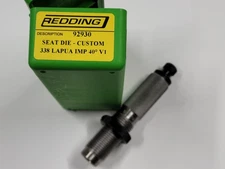 92930 REDDING STANDARD SEATING DIE - 338 LAPUA IMP 40 VERSION 1- NEW - FREE SHIP