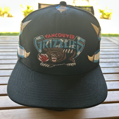 Vintage 90s Starter Grizzlies Claw NBA Customized Snapback Hat Cap Rare No Tags - Picture 3 of 11