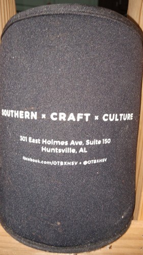 Wood Growler CARRIER + Koozie OTBX Old Town Beer Exchange Huntsville Alabama - Picture 4 of 7