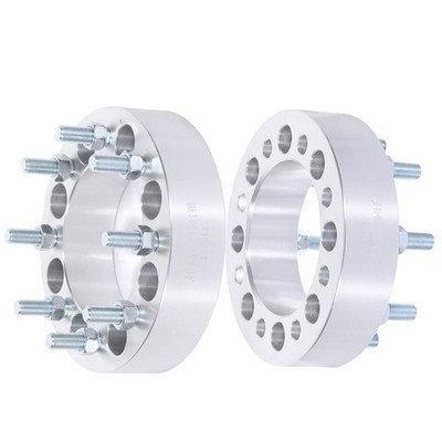 2 inch Wheel Spacers 8 Lugs 9/16 Studs 130 Bore for 1977-1986 C20 C30