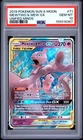 PSA 10 MEWTWO & MEW GX 71 UNIFIED MINDS SUN & MOON TAG TEAM POKEMON GEM MINT