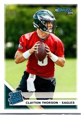 2019 Donruss #350 Clayton Thorson