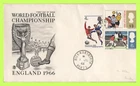 G.B. 1966 World Cup Football ordinary Stuart First Day Cover, Rickmansworth