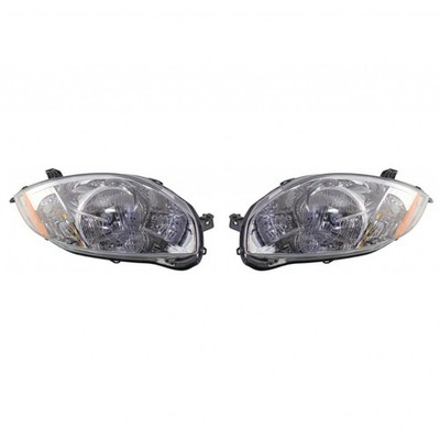 For Mitsubishi Eclipse Headlight 2007-2012 Driver Side and Passenger Side Pair