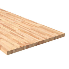 5 Ft. L X 30 In. D Unfinished Maple Solid Wood Butcher Block Desktop Countertop