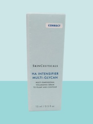 SKINCEUTICALS HA INTENSIFIER MULTI-GLYCAN VOLUMIZING SERUM 0.5 OZ BOXED SEALED''