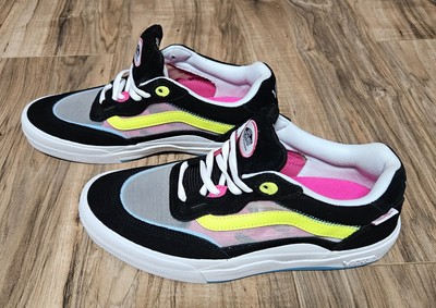 Men's Vans Wayvee Low Top Sneakers in Neon Rave Black, Size 9.5 (VN0A5JIA5RF)