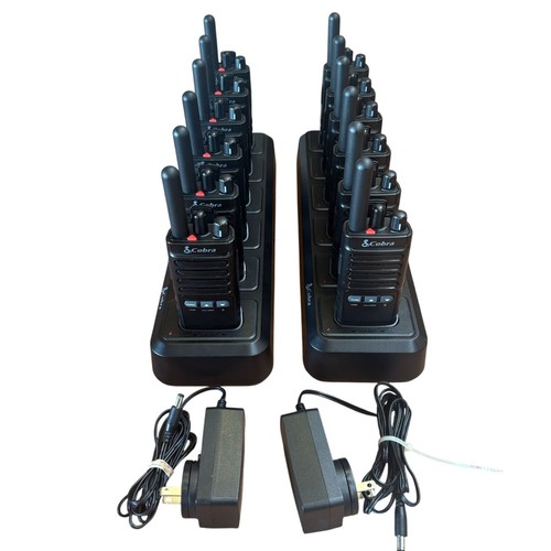 Cobra PX650 BCH6 Pro Business 2-Way Radio Walkie Talkies 12 Pack