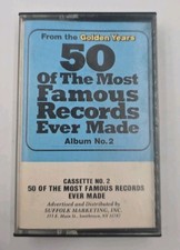 50 Of The Most Famous Records Ever Made: Cassette Tape No. 2, 1986 VG Conditio