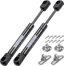 7.5 Inch 30LB/133N Gas Struts Shock Lift Support with Brackets, 2Pcs Silent