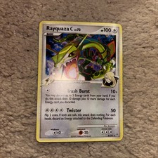 Rayquaza C LV.73 Holo Card 8/147 Platinum Supreme Victors Pokemon card set 