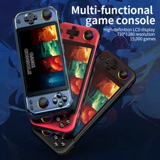 R900 Retro Handheld Video Game Console 64GB 150000 Games 5 Inch IPS Screen