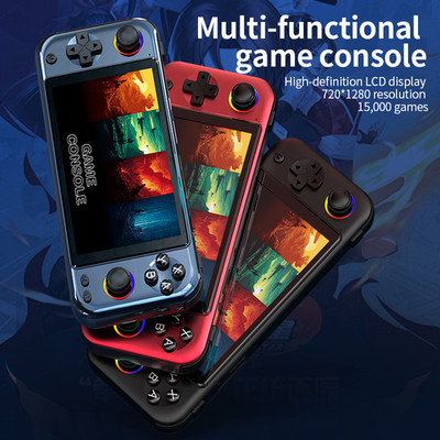 R900 Retro Handheld Video Game Console  5 Inch IPS Screen Handheld Game Console