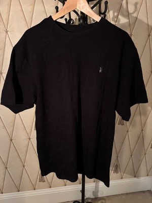 Men's Makobi Black Caspar Embossed T-Shirt (M335) - 2X