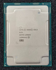 Intel Xeon Gold 6234 3.30GHz 8-Core 24.75MB Cache 130W LGA3647 CPU SRFPN