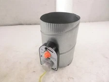 Motorized Controlled Kitchen Vent 8" Damper Spring Open/Power Close SEE DESC