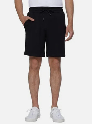 Infinity Men's L E-Waist Drawstring Shorts Black Ultra Soft 4 way stretch XXL