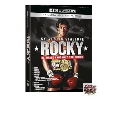 Rocky: The Ultimate Knockout Collection 4K ULTRA HD 6-Disc Set + 1 Blu ...