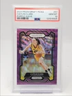CAITLIN CLARK 2024-25 PANINI PRIZM WNBA DRAFT ROOKIE PURPLE WAVE RC PSA 10 Q0004