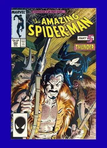Amazing Spider-Man #294 - Death of Kraven the Hunter - Vermin - 1987 - 9.8 NM-MT