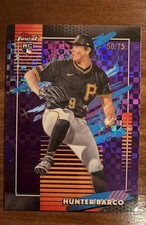 2026 MLB Topps Finest Hunter Barco Purple X-Fractor Rookie Card /75 Pirates. rookie card picture